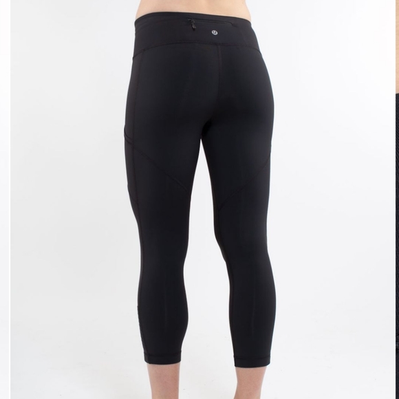lululemon athletica Pants - Lululemon High Rise Back On Track Crop